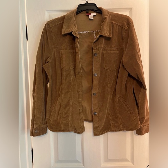 JM Collection Jackets & Blazers - JM Collections Beige Casual Jacket ~ Size 16 ~ Women’s ~ JM Collections Tan Coat